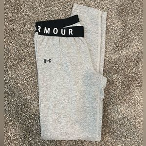 Under Armour cotton Heather grey leggings